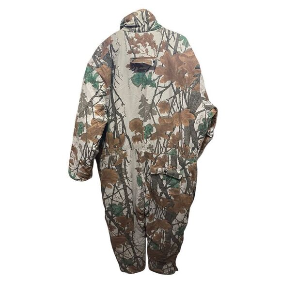 Avid Outdoor Mens Camo Hunting Insulated Outdoor Coveralls Brush Cover Mens XXL - Picture 2 of 16
